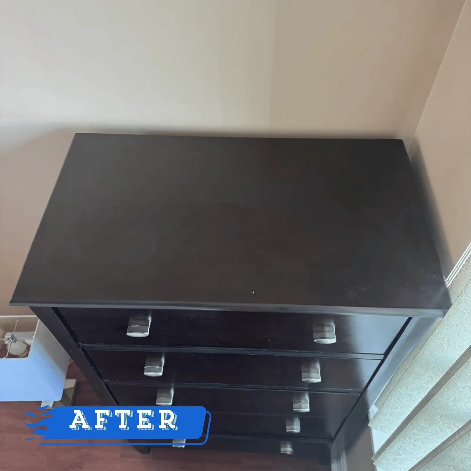 Dresser Refinishing — after