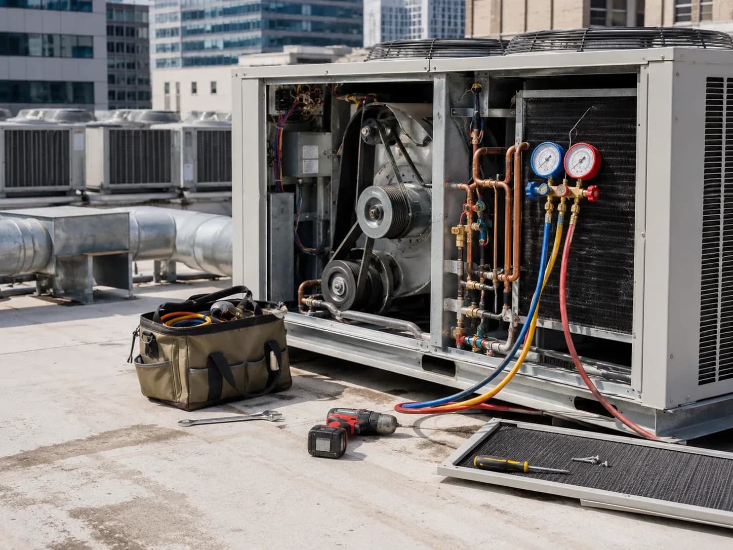 Commercial HVAC service