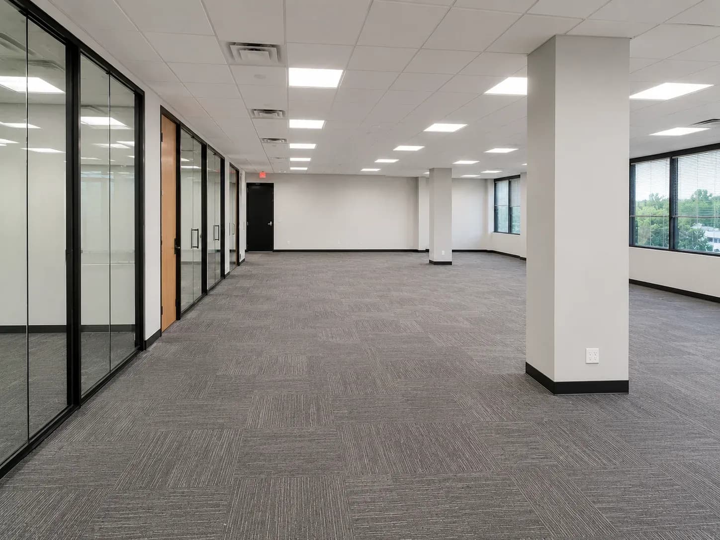 Completed office space