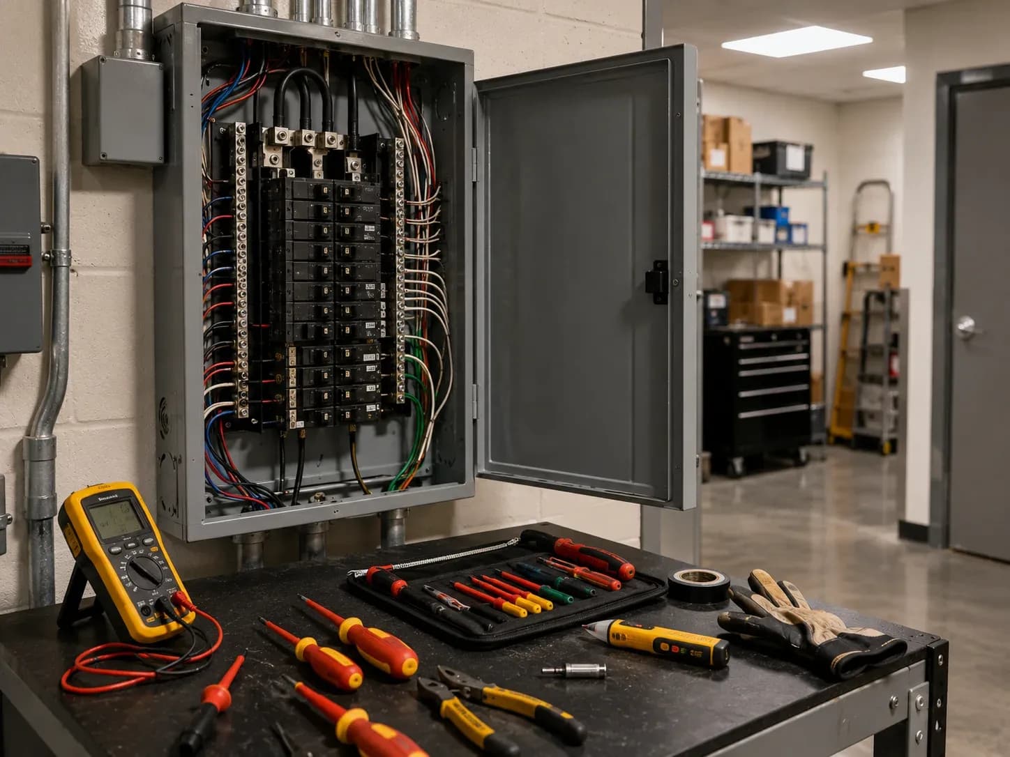Commercial electrical work